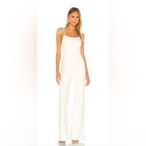 Lovers & Friends Lavinia White Jumpsuit Onepiece